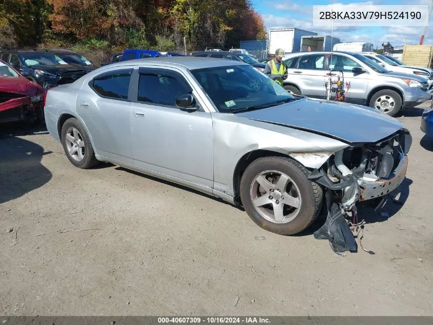 2B3KA33V79H524190 2009 Dodge Charger Sxt