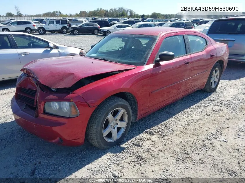 2B3KA43D69H530690 2009 Dodge Charger Se