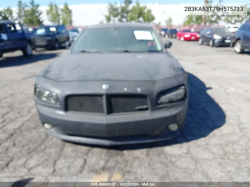 2009 Dodge Charger R/T VIN: 2B3KA53T79H575733 Lot: 40669107