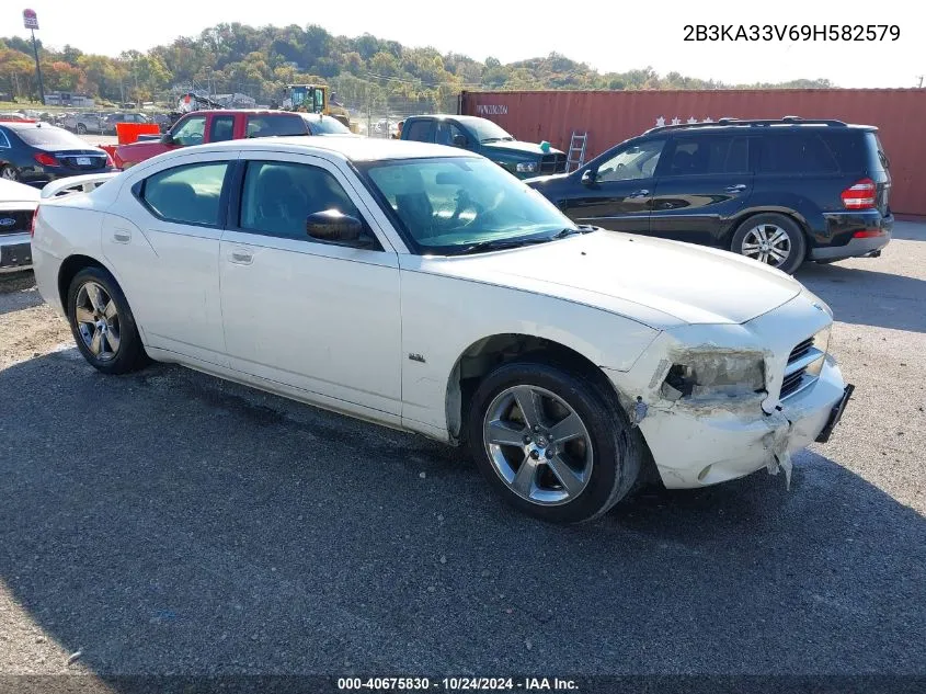 2B3KA33V69H582579 2009 Dodge Charger Sxt