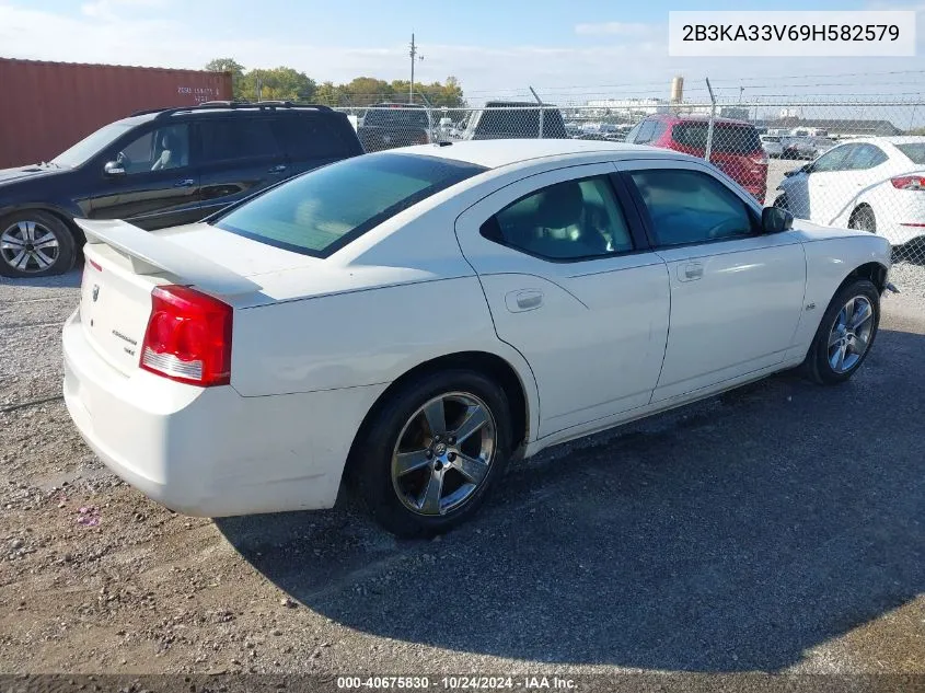 2009 Dodge Charger Sxt VIN: 2B3KA33V69H582579 Lot: 40675830