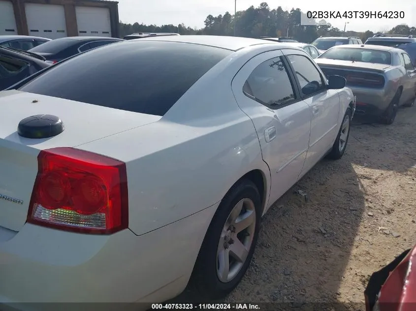 02B3KA43T39H64230 2009 Dodge Charger