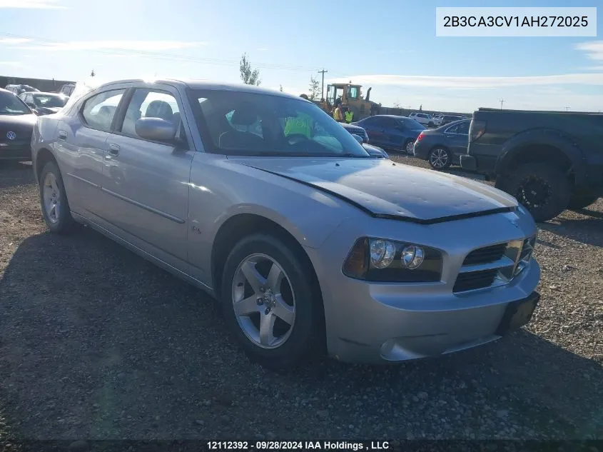 2010 Dodge Charger Sxt VIN: 2B3CA3CV1AH272025 Lot: 12112392