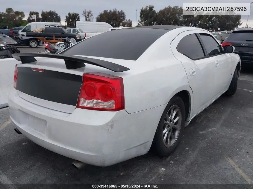 2B3CA3CV2AH257596 2010 Dodge Charger Sxt