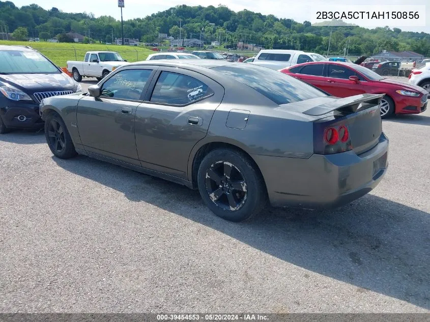 2010 Dodge Charger R/T VIN: 2B3CA5CT1AH150856 Lot: 39454553