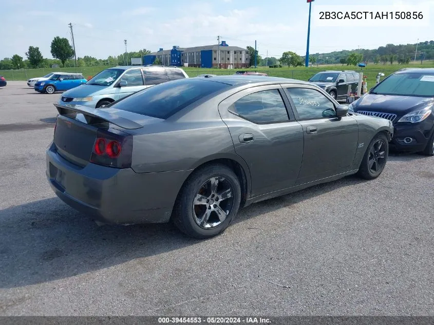 2B3CA5CT1AH150856 2010 Dodge Charger R/T