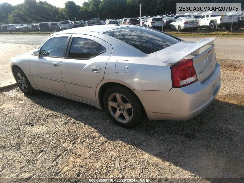 2010 Dodge Charger Sxt VIN: 2B3CA3CVXAH207075 Lot: 39503116