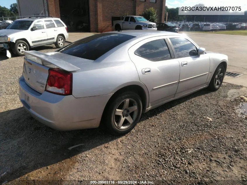 2010 Dodge Charger Sxt VIN: 2B3CA3CVXAH207075 Lot: 39503116