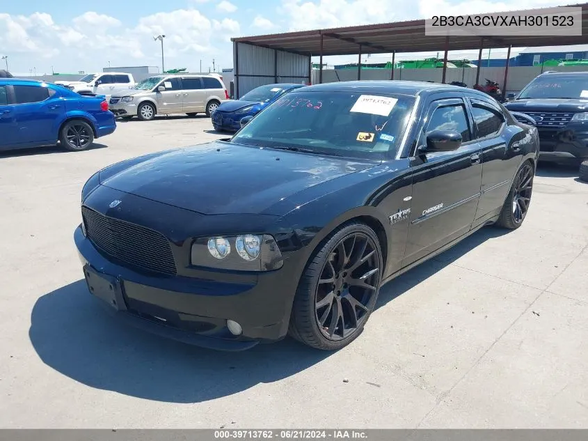 2B3CA3CVXAH301523 2010 Dodge Charger Sxt