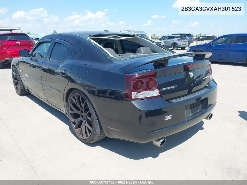 2010 Dodge Charger Sxt VIN: 2B3CA3CVXAH301523 Lot: 39713762