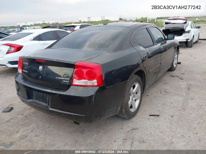 2B3CA3CV1AH277242 2010 Dodge Charger Sxt