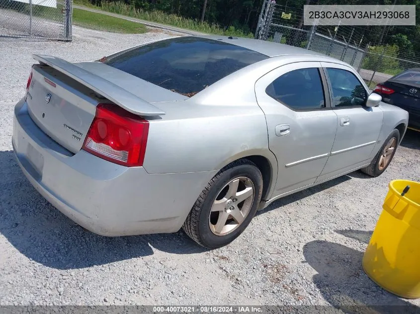 2010 Dodge Charger Sxt VIN: 2B3CA3CV3AH293068 Lot: 40073021