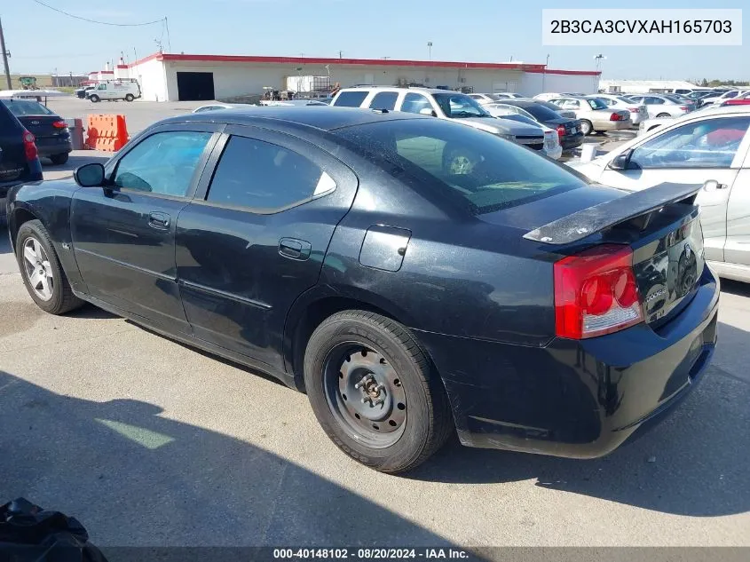 2B3CA3CVXAH165703 2010 Dodge Charger Sxt