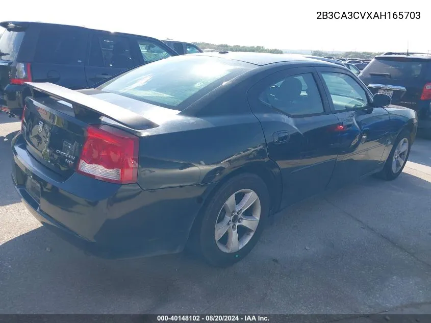 2B3CA3CVXAH165703 2010 Dodge Charger Sxt