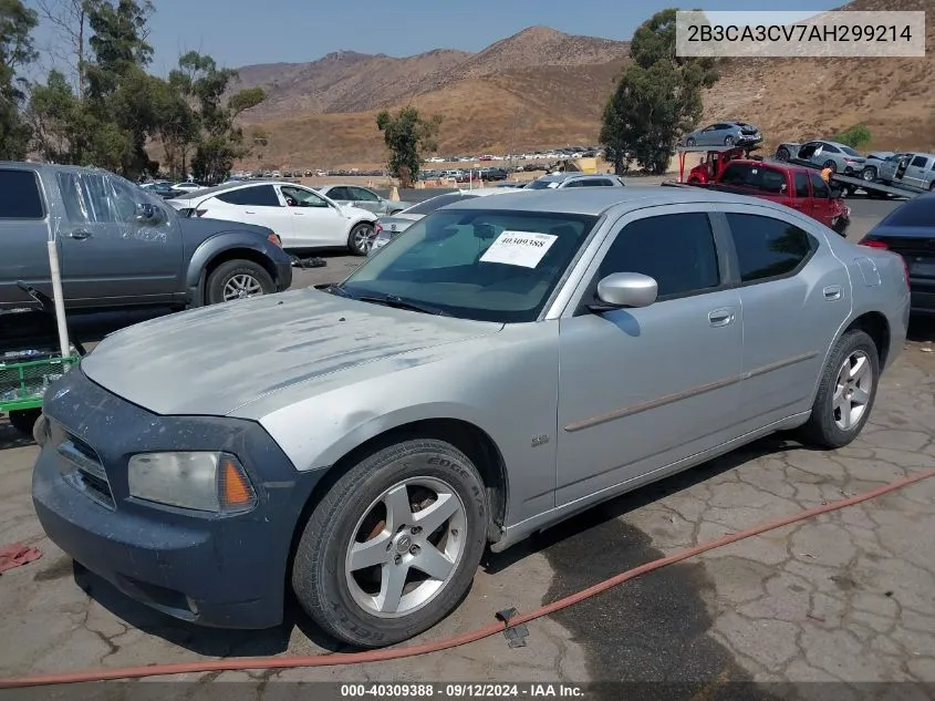 2010 Dodge Charger Sxt VIN: 2B3CA3CV7AH299214 Lot: 40309388