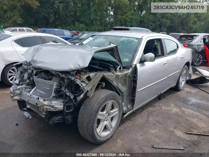 2010 Dodge Charger Sxt VIN: 2B3CA3CV9AH245719 Lot: 40327568