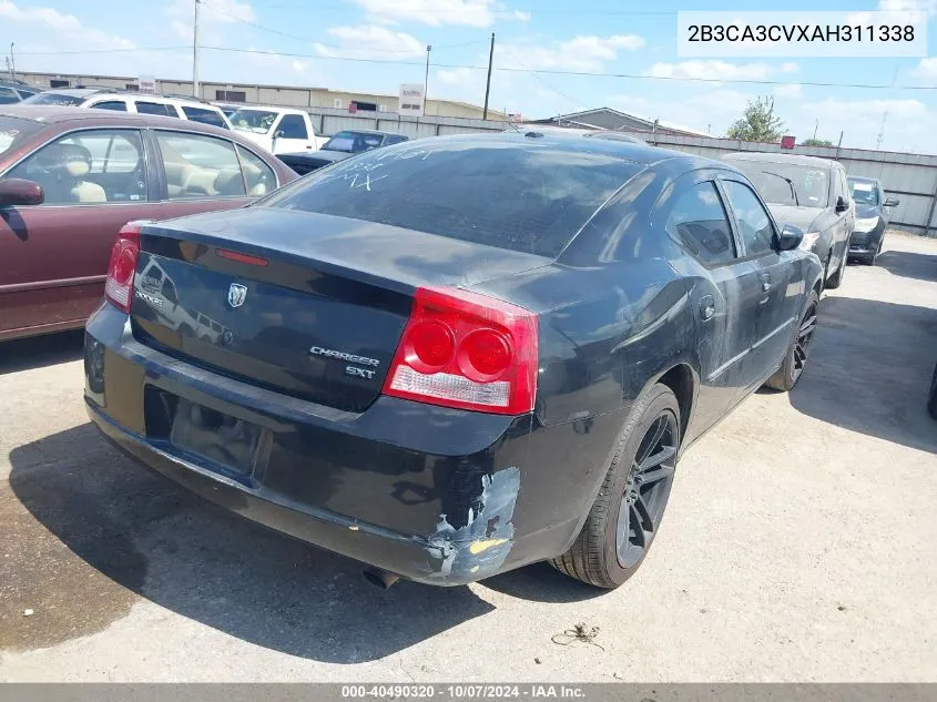 2010 Dodge Charger Sxt VIN: 2B3CA3CVXAH311338 Lot: 40490320