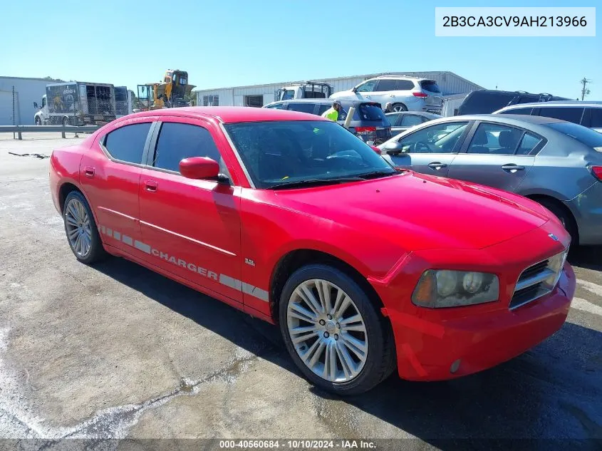 2010 Dodge Charger Sxt VIN: 2B3CA3CV9AH213966 Lot: 40560684