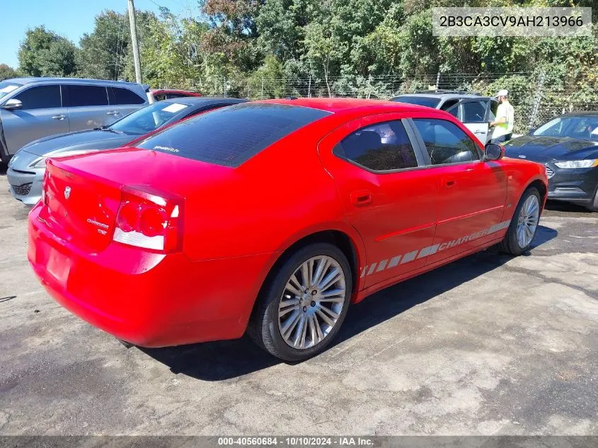 2010 Dodge Charger Sxt VIN: 2B3CA3CV9AH213966 Lot: 40560684