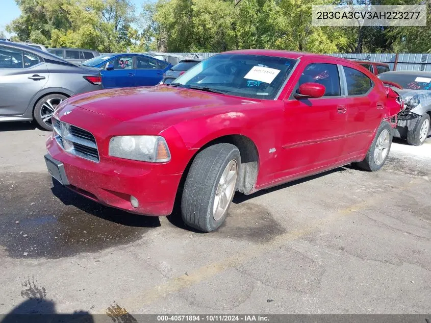 2010 Dodge Charger Sxt VIN: 2B3CA3CV3AH223277 Lot: 40571894