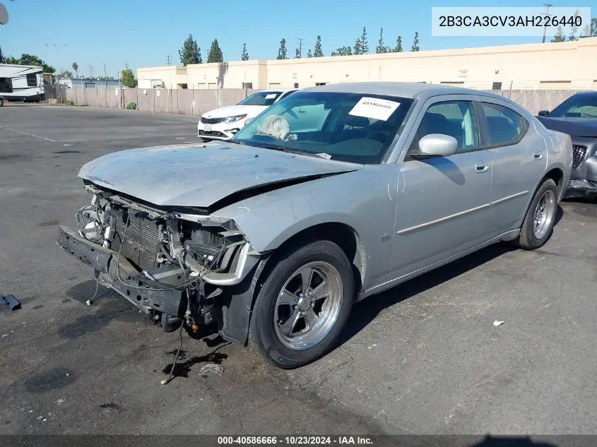 2010 Dodge Charger Sxt VIN: 2B3CA3CV3AH226440 Lot: 40586666