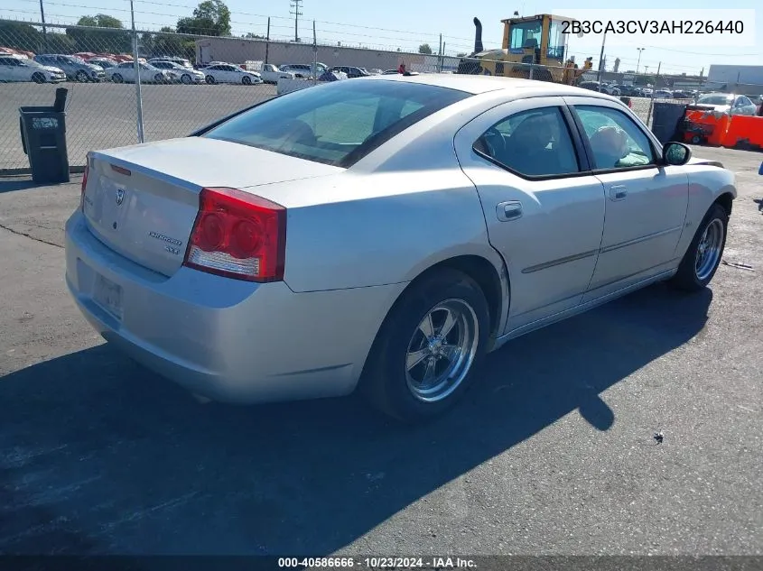 2010 Dodge Charger Sxt VIN: 2B3CA3CV3AH226440 Lot: 40586666