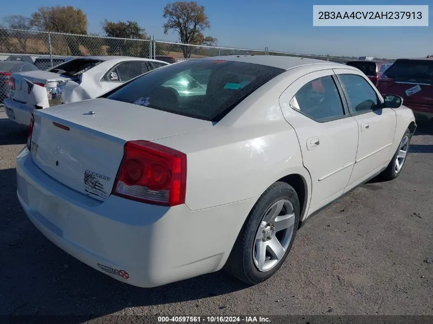 2B3AA4CV2AH237913 2010 Dodge Charger