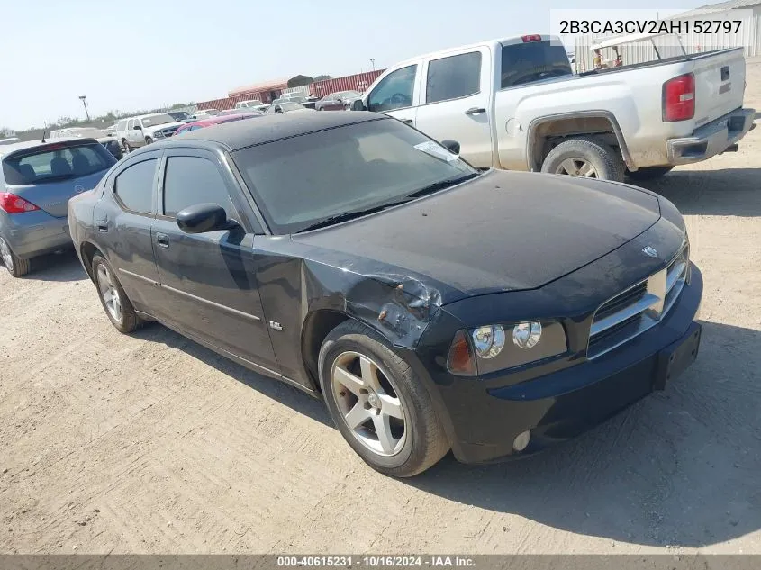 2B3CA3CV2AH152797 2010 Dodge Charger Sxt