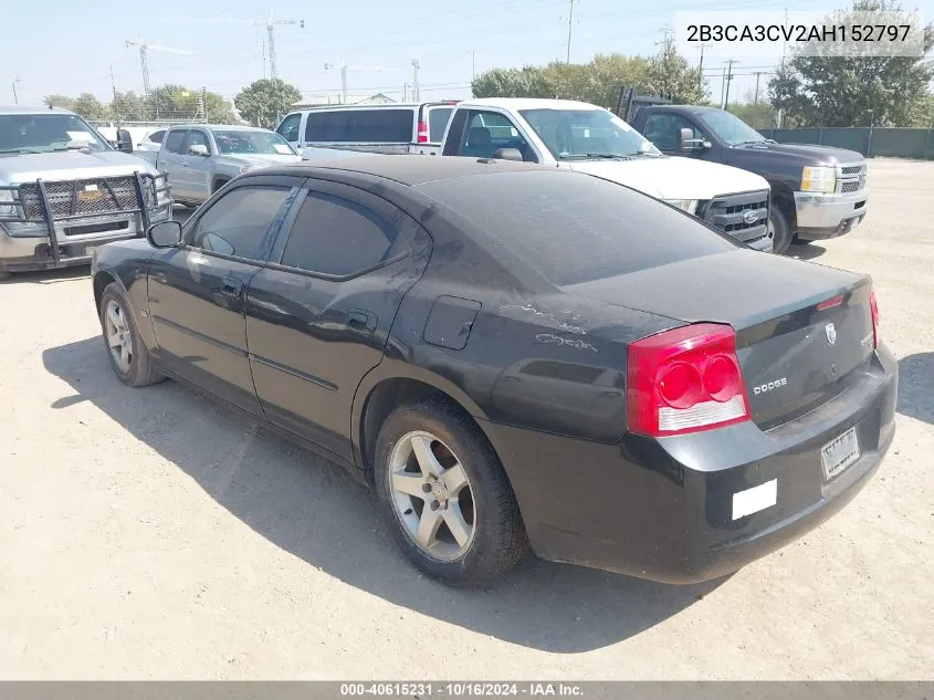 2B3CA3CV2AH152797 2010 Dodge Charger Sxt