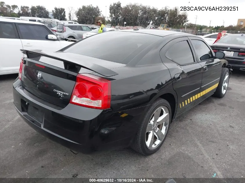 2010 Dodge Charger Rallye VIN: 2B3CA9CV6AH239251 Lot: 40629632