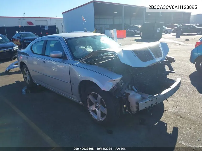 2010 Dodge Charger Sxt VIN: 2B3CA3CV0AH123895 Lot: 40639505