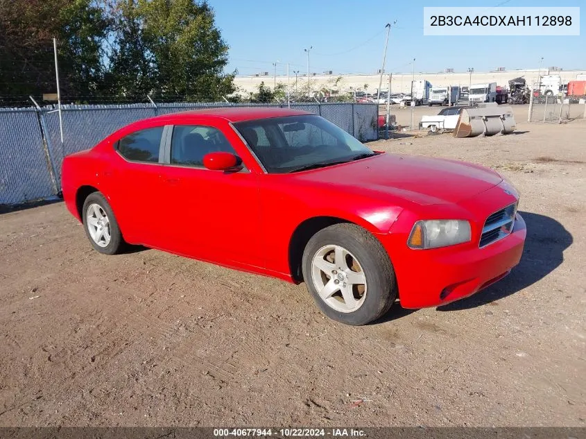 2B3CA4CDXAH112898 2010 Dodge Charger