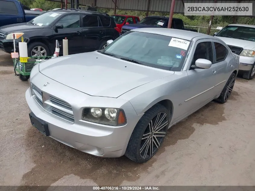 2B3CA3CV6AH252630 2010 Dodge Charger Sxt