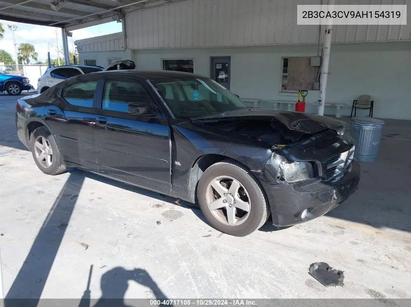 2010 Dodge Charger Sxt VIN: 2B3CA3CV9AH154319 Lot: 40717105