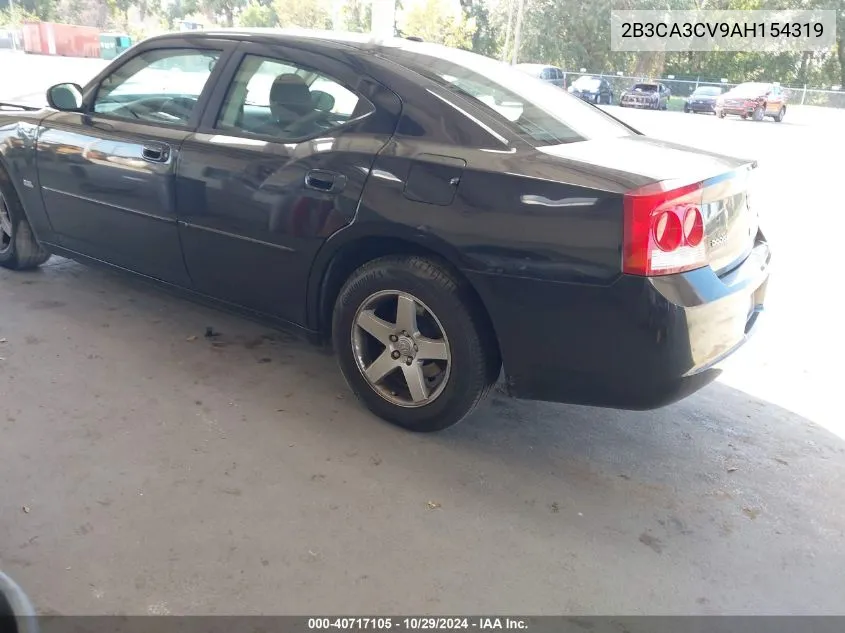 2010 Dodge Charger Sxt VIN: 2B3CA3CV9AH154319 Lot: 40717105