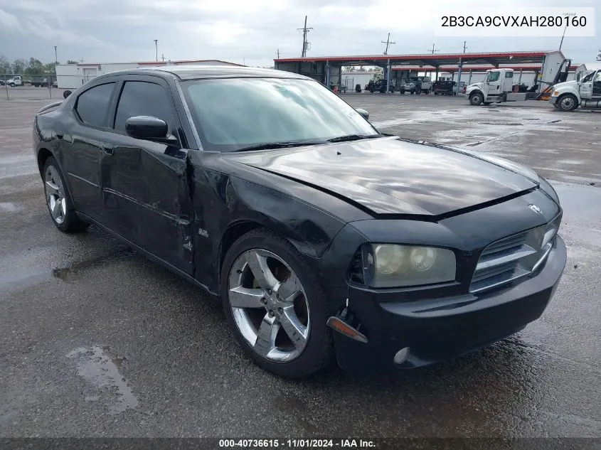 2010 Dodge Charger Rallye VIN: 2B3CA9CVXAH280160 Lot: 40736615