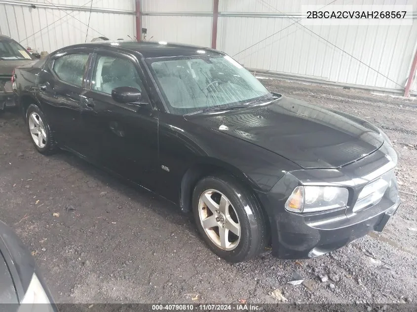 2010 Dodge Charger 3.5L VIN: 2B3CA2CV3AH268567 Lot: 40790810