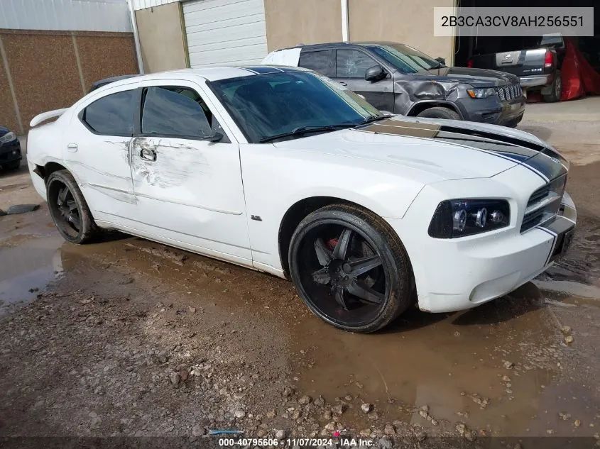 2B3CA3CV8AH256551 2010 Dodge Charger Sxt