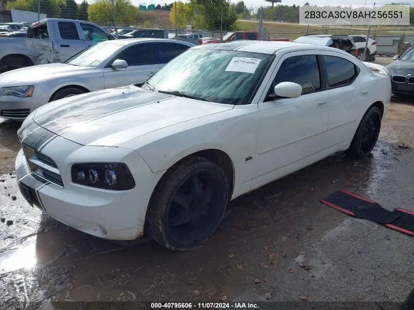 2B3CA3CV8AH256551 2010 Dodge Charger Sxt