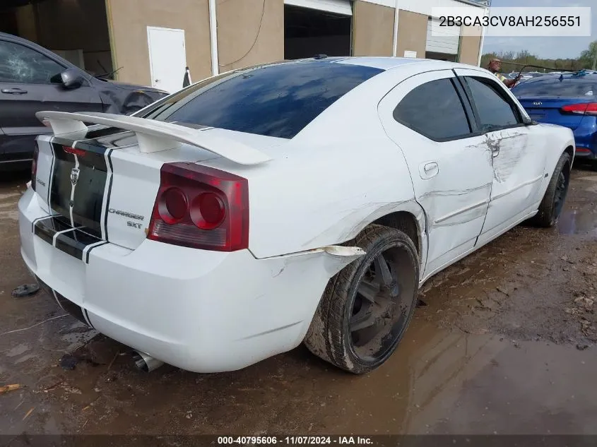 2B3CA3CV8AH256551 2010 Dodge Charger Sxt