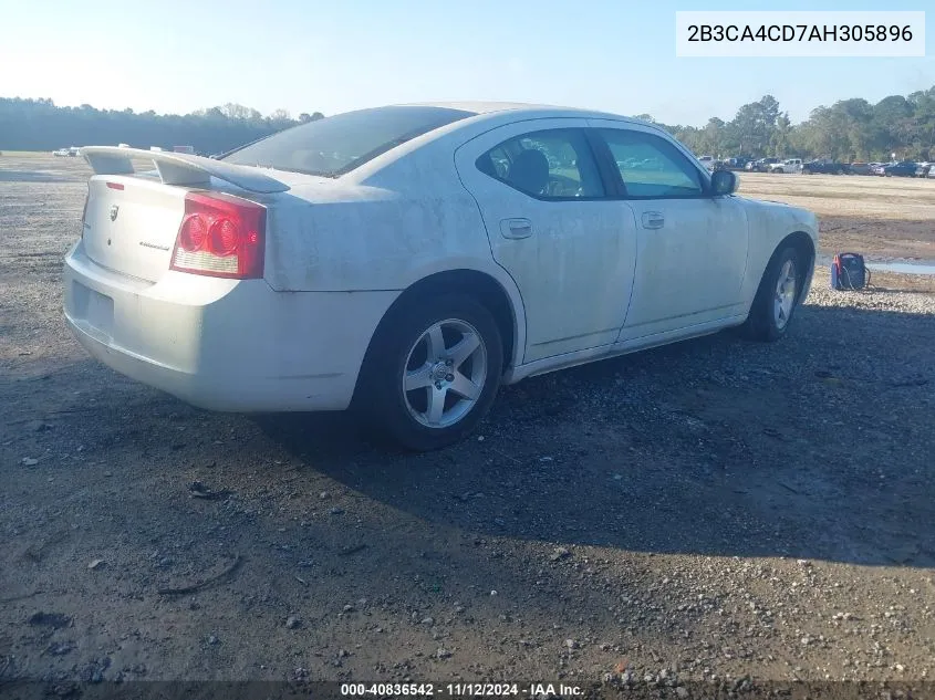 2B3CA4CD7AH305896 2010 Dodge Charger