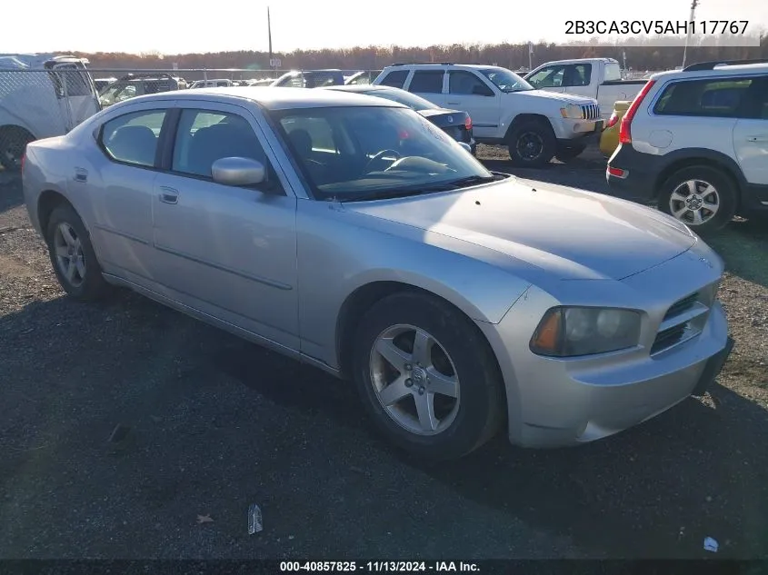 2010 Dodge Charger Sxt VIN: 2B3CA3CV5AH117767 Lot: 40857825