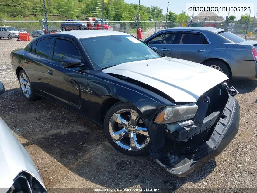 2B3CL3CG4BH505828 2011 Dodge Charger