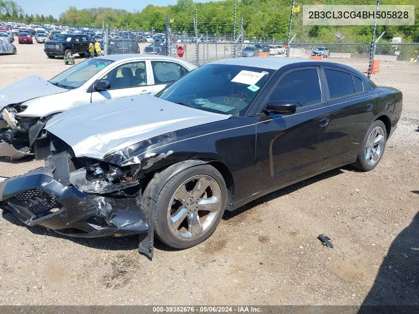 2B3CL3CG4BH505828 2011 Dodge Charger