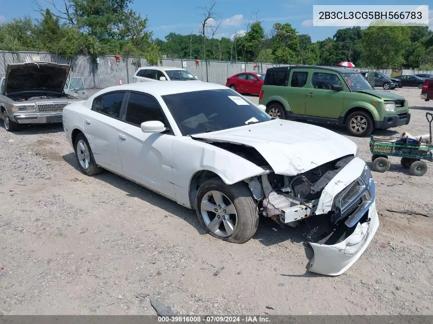 2011 Dodge Charger VIN: 2B3CL3CG5BH566783 Lot: 39816008