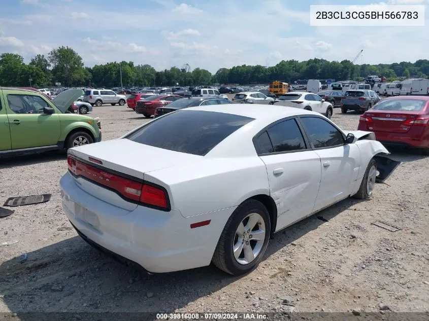 2B3CL3CG5BH566783 2011 Dodge Charger