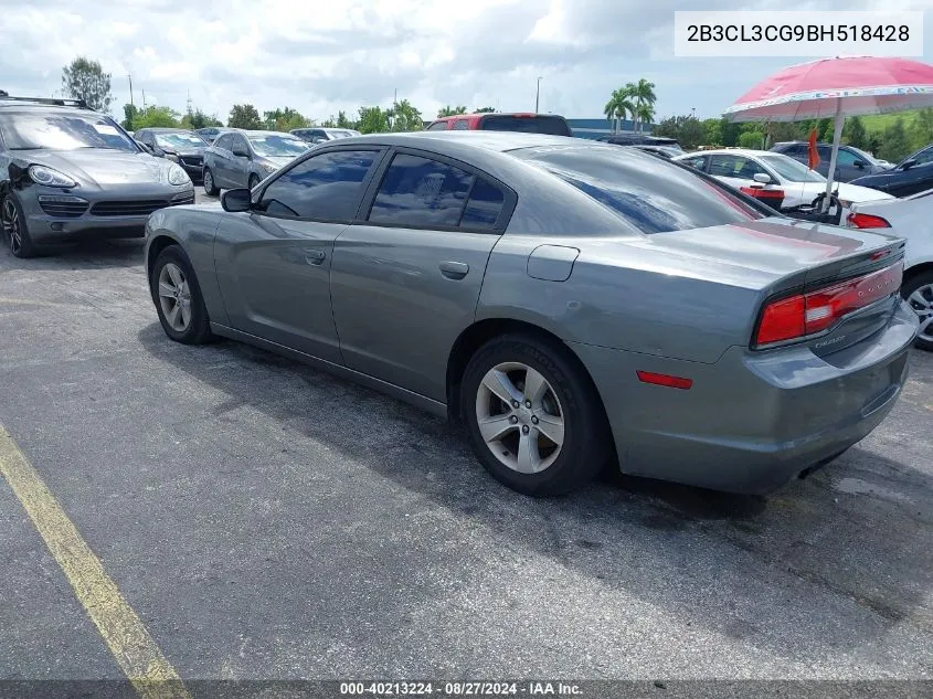 2B3CL3CG9BH518428 2011 Dodge Charger