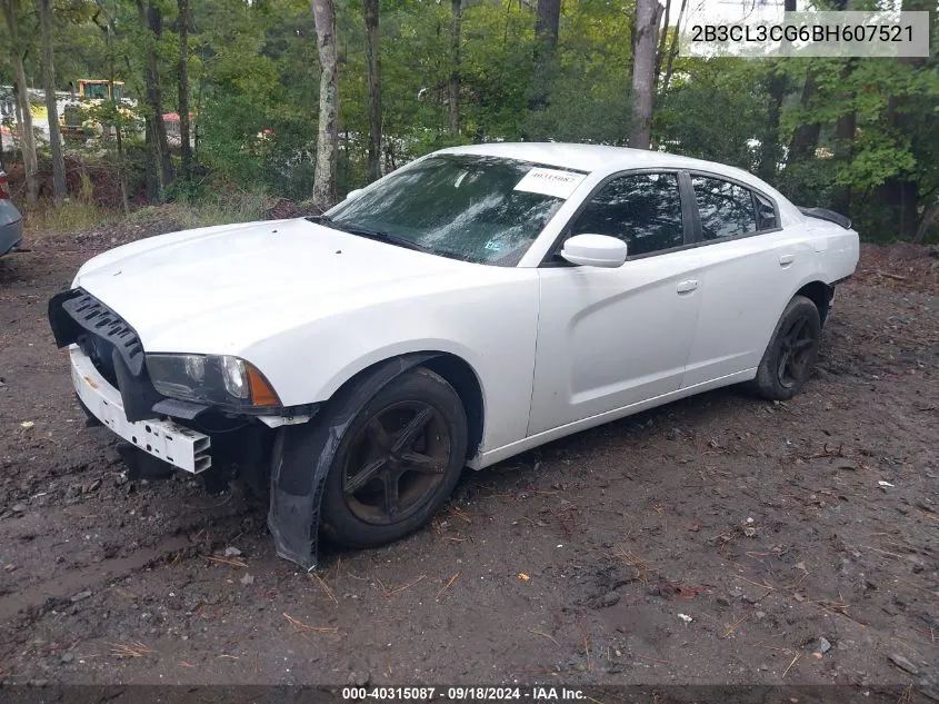 2011 Dodge Charger VIN: 2B3CL3CG6BH607521 Lot: 40315087