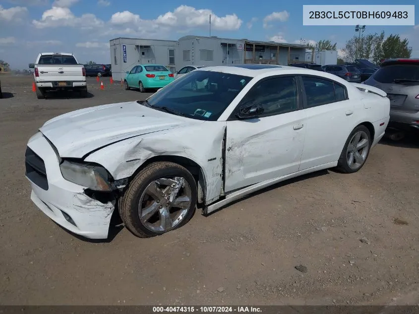 2011 Dodge Charger R/T VIN: 2B3CL5CT0BH609483 Lot: 40474315