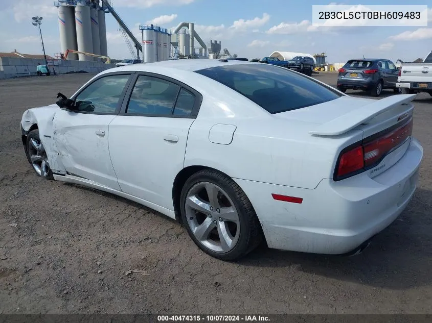 2011 Dodge Charger R/T VIN: 2B3CL5CT0BH609483 Lot: 40474315